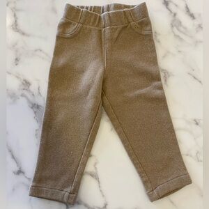 Gold Shimmer Holiday Pants